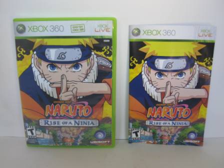 Naruto Rise of a Ninja (CASE & MANUAL ONLY) - Xbox 360